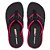 Chinelo Kenner Rakka Full Force L7nnon Unissex Preto Rosa - Imagem 1