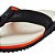 Chinelo Kenner NK6 Ampass Masculino Branco Preto Laranja - Imagem 3