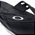 Chinelo Oakley Killer Point II Masculino Preto Branco Cinza - Imagem 3