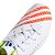 Chuteira Adidas Campo Predator Edge 4 Infantil Branco Azul Laranja - Imagem 6