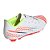 Chuteira Adidas Campo Predator Edge 4 Infantil Branco Azul Laranja - Imagem 4