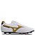 Chuteira Mizuno Campo Morelia Classic MD Masculina Branco Dourado - Imagem 1