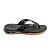 Chinelo Oakley Killer Point II Masculino Preto Cinza Caramelo - Imagem 2