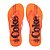 Chinelo Coca-Cola Coke Bands Feminino Vermelho Laranja Neon - Imagem 1
