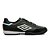 Chuteira Umbro Society Speciali Masculina Preto Branco Azul - Imagem 1