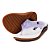 Chinelo Kenner X Level Unissex Branco Preto Marrom - Imagem 4