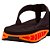 Chinelo Kenner Rakka DBT01 Masculino Preto Laranja - Imagem 3
