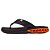 Chinelo Kenner Rakka DBT01 Masculino Preto Laranja - Imagem 2