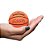 Mini Bola Basquete Spalding Laranja Preto - Imagem 2