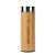 Garrafa Térmica Mormaii Termometro Inteligente 480ml Bambu Prata - Imagem 1