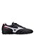 Chuteira Mizuno Society Morelia Club As Masculina Preto Branco Vermelho - Imagem 1