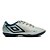 Chuteira Umbro Society Orbit Infantil Branco Marinho - Imagem 1