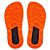 Chinelo Kenner Rakka Original Masculino Branco Preto Laranja - Imagem 4