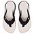 Chinelo Kenner Rakka Original Masculino Branco Preto Laranja - Imagem 1