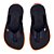 Chinelo Kenner Rakka Infantil Preto Branco Laranja - Imagem 1