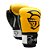 Luva De Boxe Pretorian Muay Thai Elite Training Amarela Preto - Imagem 1