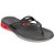 Chinelo Oakley Killer Point II Masculino Preto Vermelho - Imagem 2