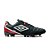 Chuteira Umbro Campo Attak Eternal Masculina Preto Vermelho - Imagem 1