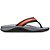 Chinelo Olympikus Creta Masculino Cinza Coral - Imagem 1