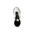 Chuteira Kappa Society Arizona Branco Preto - Imagem 3