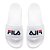 Chinelo Fila Drifter Basic Infantil Branco Marinho Vermelho - Imagem 1