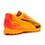 Chuteira Puma Society Ultra Play Masculina Amarelo Rosa Preto - Imagem 4