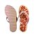 Chinelo Farm Salto Rasteiro Rosa Arara Floral - Imagem 2