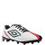 Chuteira Umbro Fifty IV Campo Masculina Branco Preto Vermelho - Imagem 2