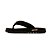 Chinelo Kenner Kivah Infantil Preto Dourado - Imagem 2