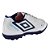Chuteira Umbro Society Orbit Masculina Branco Prata Marinho - Imagem 4