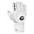 Luva Goleiro Poker Semi Profissional Multiterreno Cosmo Branco Cinza - Imagem 2