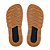 Chinelo Kenner Ultra Full Force Masculino Branco Preto Marrom - Imagem 4