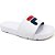 Chinelo Fila Drifter Basic - Slide - Masculino - Branco, Vermelho e Azul - Imagem 2
