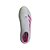 Chuteira Adidas Society Predator Club Sem Cadarços Branco Rosa Verde - Imagem 3