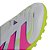 Chuteira Adidas Society Predator Club Sem Cadarços Branco Rosa Verde - Imagem 10