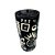 Copo Farm Térmico Glub Lenço Tropicano 500ML Preto Branco - Imagem 2