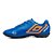 Chuteira Umbro Society Orbit Infantil Azul Laranja Branco - Imagem 2