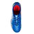 Chuteira Umbro Society Orbit Infantil Azul Laranja Branco - Imagem 3