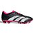 Chuteira Adidas Campo Predator Accuracy.4 FxG Masculina Preto Rosa - Imagem 1