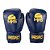 Luva de Boxe Muay Thai MKS New Prospect Azul/Amarelo - Imagem 1