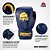 Luva de Boxe Muay Thai MKS New Prospect Azul/Amarelo - Imagem 6