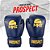Luva de Boxe Muay Thai MKS New Prospect Azul/Amarelo - Imagem 5