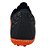 Chuteira Sport West Society Masculina Preto Laranja - Imagem 4