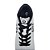 Chuteira Sport West Campo Masculina Branco Preto - Imagem 6