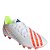 Chuteira Adidas Campo Predator Edge 4 Masculina Branco Azul Laranja - Imagem 2