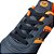 Chuteira Campo Sport West 1103 Unissex Preto Preto Laranja - Imagem 2