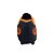 Chuteira Campo Sport West 1103 Unissex Preto Preto Laranja - Imagem 4