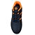 Chuteira Campo Sport West 1103 Unissex Preto Preto Laranja - Imagem 3