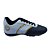 Chuteira Society Sport West 1102 Unissex Preto Branco Dourado - Imagem 2
