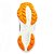 Tênis Asics Gel-Cumulus 25 TR Masculino Cinza Verde Laranja - Imagem 5